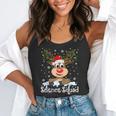 Science Teacher Squad Reindeer Christmas Teacher Xmas Lights For Men Women Flowy Tank, funny gift