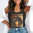 Smart Teacher Afro Girl Melanin African American Wowen Flowy Tank, funny gift