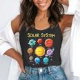 Solar System Cute Face Planets Space Science Teacher School Flowy Tank, funny gift Solar System Cute Face Planets Space Science Teacher School Flowy Tank, funny gift