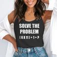 Solve The Problem Math Teacher Joke 67 Six Seven Meme Flowy Tank, funny gift