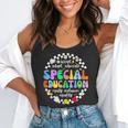 Special Education Teacher SPED Squad Team Kids Men Groovy Flowy Tank, funny gift