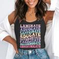 Sped Caffeinate Advocate Laminate Educate Teacher Flowy Tank, funny gift Sped Caffeinate Advocate Laminate Educate Teacher Flowy Tank, funny gift