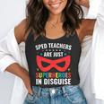 SPED Teacher Are Just Superheroes Disguise Special Education Flowy Tank, funny gift