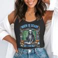 Spooky Halloween Math Teacher Flowy Tank, funny gift
