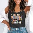 In My Spooky Teacher Era Groovy Hippie Retro Ghost Halloween Men Women Kids Flowy Tank, funny gift