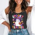 Spooky Teacher Halloween Cute Halloween Teacher Ghost Flowy Tank, funny gift Spooky Teacher Halloween Cute Halloween Teacher Ghost Flowy Tank, funny gift