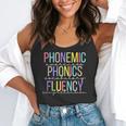 Spring Easter Reading Teacher Science Of Reading Flowy Tank, funny gift Spring Easter Reading Teacher Science Of Reading Flowy Tank, funny gift
