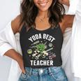 Star Wars Yoda Best Teacher Icons Flowy Tank, funny gift