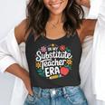 In My Substitute Teacher Era Flowy Tank, funny gift