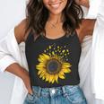 Sunflower Puzzle Pieces Autism Awareness For Mom Teacher For Women Flowy Tank, funny gift Sunflower Puzzle Pieces Autism Awareness For Mom Teacher For Women Flowy Tank, funny gift