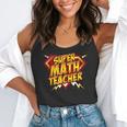 Super Math Teacher Educational Superhero Flowy Tank, funny gift Super Math Teacher Educational Superhero Flowy Tank, funny gift