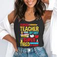 Super Teacher By Day Super Tired By Night Superhero Teacher Flowy Tank, funny gift Super Teacher By Day Super Tired By Night Superhero Teacher Flowy Tank, funny gift