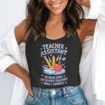 Superhero Sidekick Teaching Teach School Teacher Assistant Flowy Tank, funny gift
