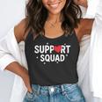 Support Squad Cute Heart Supportive Teacher Team Member Flowy Tank, funny gift Support Squad Cute Heart Supportive Teacher Team Member Flowy Tank, funny gift