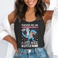 T Rex Dinosaur Unicorn Teachers Are Like Unicornasaurus Rex Flowy Tank, funny gift