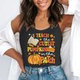I Teach The Coolest Pumpkins In The Patch Teacher Halloween Flowy Tank, funny gift I Teach The Coolest Pumpkins In The Patch Teacher Halloween Flowy Tank, funny gift