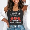I Teach The Cutest Apples In The Orchard Cute Fall Teacher Flowy Tank, funny gift