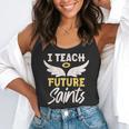 I Teach Future Saints Catholic Educator Teacher Flowy Tank, funny gift I Teach Future Saints Catholic Educator Teacher Flowy Tank, funny gift