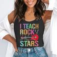 I Teach Rockstars Band Vibes Teacher Rocks My Music Teaching Flowy Tank, funny gift I Teach Rockstars Band Vibes Teacher Rocks My Music Teaching Flowy Tank, funny gift