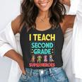 I Teach Second Grade Superheroes Teacher Superhero Flowy Tank, funny gift I Teach Second Grade Superheroes Teacher Superhero Flowy Tank, funny gift