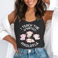 I Teach The Smartest Axolotls Cute Teacher Axolotl Flowy Tank, funny gift I Teach The Smartest Axolotls Cute Teacher Axolotl Flowy Tank, funny gift