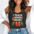 I Teach Super Heroes Teacher Flowy Tank, funny gift I Teach Super Heroes Teacher Flowy Tank, funny gift