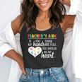 Teacher Aide Appreciation Cute Heart Tee For Women Flowy Tank, funny gift