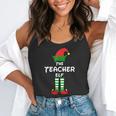 The Teacher Elf Family Matching Group Idea Christmas Flowy Tank, funny gift The Teacher Elf Family Matching Group Idea Christmas Flowy Tank, funny gift
