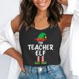 The Teacher Elf Matching Family Christmas Flowy Tank, funny gift The Teacher Elf Matching Family Christmas Flowy Tank, funny gift