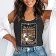 The Teacher Ghost Book Reading Books Lover Halloween Flowy Tank, funny gift