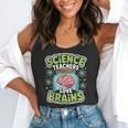 Teacher Halloween Costume Science Teachers Love Brains Flowy Tank, funny gift