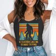 A Teacher Like Me Is Hard To Find Bigfoot Teacher Flowy Tank, funny gift A Teacher Like Me Is Hard To Find Bigfoot Teacher Flowy Tank, funny gift