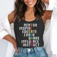 Teacher Inspirational Educator Favorite School Teacher Men Women Girls Kids Flowy Tank, funny gift