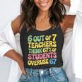 Teacher Overuse 67 Teacher Flowy Tank, funny gift Teacher Overuse 67 Teacher Flowy Tank, funny gift