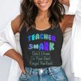 Teacher Shark Don't Stress Do Your Best Forget The Rest Flowy Tank, funny gift