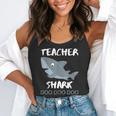 Teacher Shark Shirt Christmas Idea For Him Her Flowy Tank, funny gift