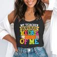 My Teacher Survived 100 Days Of Me 100th Day Of School Kids Flowy Tank, funny gift My Teacher Survived 100 Days Of Me 100th Day Of School Kids Flowy Tank, funny gift