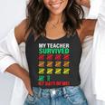 My Teacher Survived 67 Days Of Me School Kids Costume Flowy Tank, funny gift My Teacher Survived 67 Days Of Me School Kids Costume Flowy Tank, funny gift