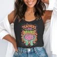 Teacher Teachers Love Brains Halloween Men Women Flowy Tank, funny gift