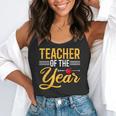 Teacher Of The Year Men Women Teachers Flowy Tank, funny gift Teacher Of The Year Men Women Teachers Flowy Tank, funny gift