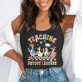 Teaching Future Leaders Teacher Back To School Cute Goose Flowy Tank, funny gift