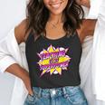 Teaching Is My Superpower Retro Comic Super Teacher Flowy Tank, funny gift Teaching Is My Superpower Retro Comic Super Teacher Flowy Tank, funny gift