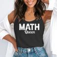 TeeArt Math Mathematics Queen Math Teacher Flowy Tank, funny gift TeeArt Math Mathematics Queen Math Teacher Flowy Tank, funny gift