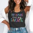 Tiny Humans Are My Favorite Daycare Provider Teacher Daycare Flowy Tank, funny gift Tiny Humans Are My Favorite Daycare Provider Teacher Daycare Flowy Tank, funny gift