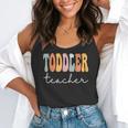 Toddler Teacher Retro Groovy Women Happy First Day Of School Flowy Tank, funny gift Toddler Teacher Retro Groovy Women Happy First Day Of School Flowy Tank, funny gift
