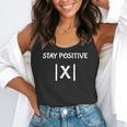 Top Math Teacher Joke Men Women Fun Stay Positive Flowy Tank, funny gift Top Math Teacher Joke Men Women Fun Stay Positive Flowy Tank, funny gift