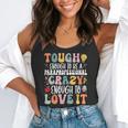 Tough Enough To Be a Paraprofessional Groovy Sped Teacher Flowy Tank, funny gift Tough Enough To Be a Paraprofessional Groovy Sped Teacher Flowy Tank, funny gift