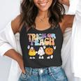 Trick Or Teach Cute Halloween Teacher Flowy Tank, funny gift Trick Or Teach Cute Halloween Teacher Flowy Tank, funny gift