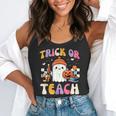 Trick Or Teach Ghost Teacher School Halloween Men Women Flowy Tank, funny gift