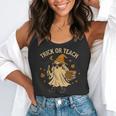 Trick Or Teach Halloween Teacher Flowy Tank, funny gift Trick Or Teach Halloween Teacher Flowy Tank, funny gift